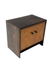 Art Deco Cabinet in Macassar and Birch by Gebroeders Reens Amsterdam, 1930s